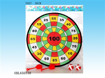 36 cm cloth dart board - OBL650738