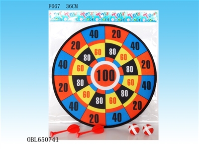 36 cm cloth dart board - OBL650741
