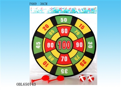 36 cm cloth dart board - OBL650743
