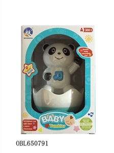 小熊猫音乐灯光不倒翁 - OBL650791