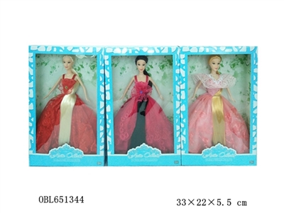 11.5 inch long hair princess live hand three real - OBL651344