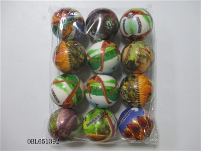12 only 6.3 cm dinosaur zhuang PU ball - OBL651392