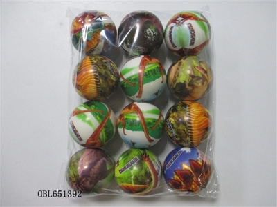 12 only 6.3 cm dinosaur zhuang PU ball - OBL651392