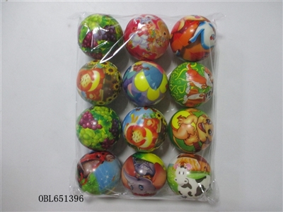 12 only 6.3 cm many cartoon zhuang PU ball - OBL651396