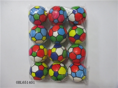 12 only 7.6 cm color football zhuang PU ball - OBL651401