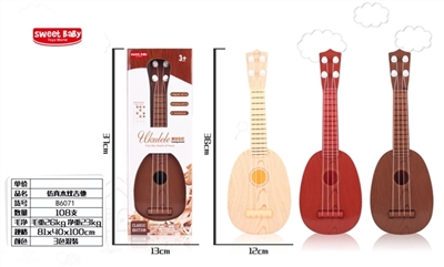 The simulation wood guitar 3 color orange - OBL651765