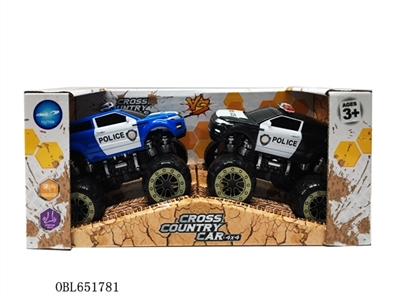 Inertial off-road land rover (police) - OBL651781