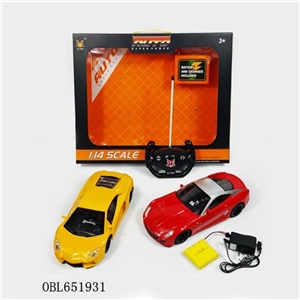 1:14 four-way remote control car window (conventional lamborghini ferrari) package electricity 】 【 - OBL651931