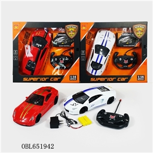 1:14 four-way remote control sports car Window (conventional lamborghini ferrari) package electricit - OBL651942