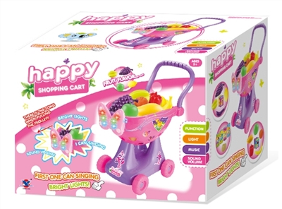 Purple bow cart 19 PCS - OBL652031
