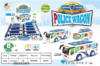 Flash/inertial police buses - OBL652063