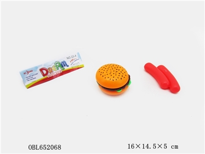Clip meat/food hamburgers/toys suit sausage - OBL652068