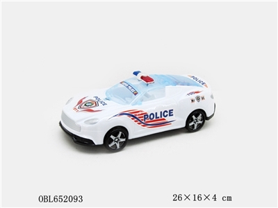 Aston Martin stay police cars with lights - OBL652093
