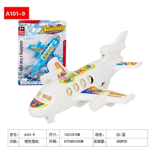 Inertia plane (white, blue) - OBL652178