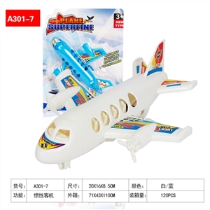 Inertia plane white/blue - OBL652196