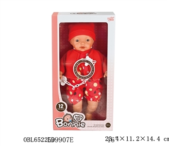16 inches 12 wadding male baby pacifier chain - OBL652259