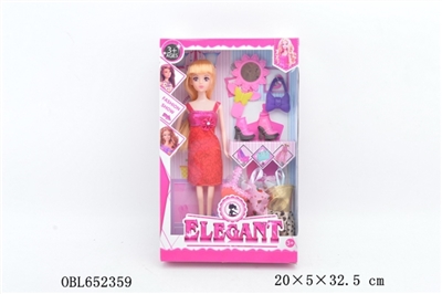 Fashion princess little red skirt - OBL652359