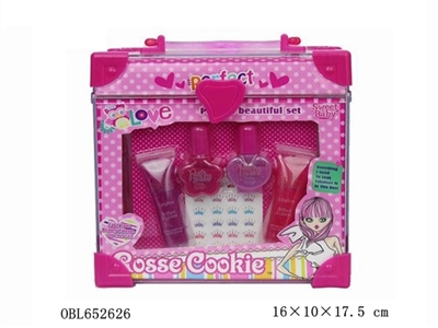 Rectangular box nail cosmetics set - OBL652626