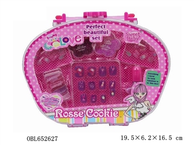 Flat box of nail cosmetics set (small) - OBL652627