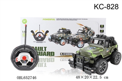 1:15 five-way remote control car (manually open the door, the electrical package with light) - OBL652746