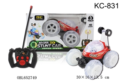 Four-way remote control stunt skip (package, with light music) - OBL652749