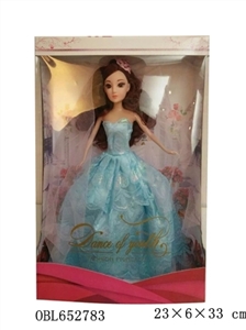 High-grade dress skirt 11 inches and a half real 3 d true eyes green barbie - OBL652783