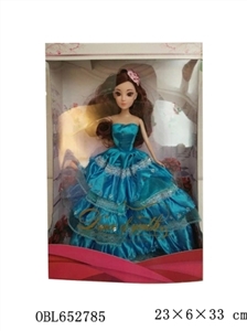 High-grade dress skirt 11 inches and a half real 3 d true eyes green barbie - OBL652785