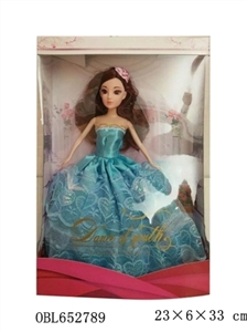 High-grade dress skirt 11 inches and a half real 3 d true eyes green barbie - OBL652789