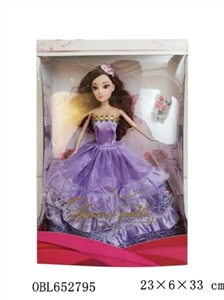 High-grade dress skirt 11 inches and a half real 3 d true eyes green barbie - OBL652795