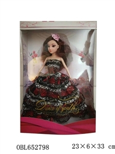 High-grade dress skirt 11 inches and a half real 3 d true eyes green barbie - OBL652798