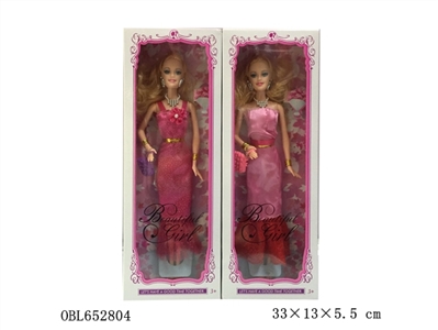 High-grade open box 11 inches and a half solid body bent hands and eyes jie MAO fashion barbie - OBL652804