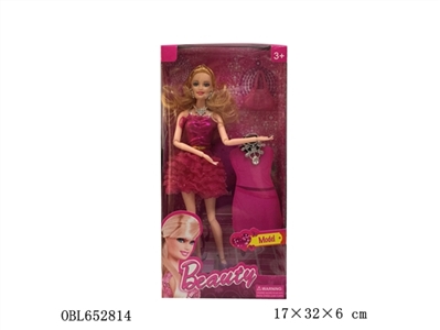 Twelve inches joint model real barbie with accessories - OBL652814