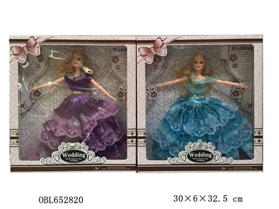 High-end wedding Sally gift box 12 inch solid body joints barbie - OBL652820