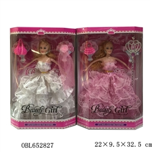 High-end wedding Sally gift box 11 inches and a half barbie solid body bags assortments - OBL652827