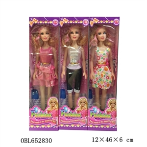 Conventional 18-inch empty handed barbie music IC three items - OBL652830