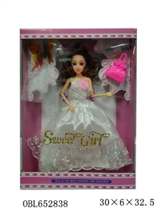 3 d eye lashes twelve joints of high-grade dress princess with accessories - OBL652838