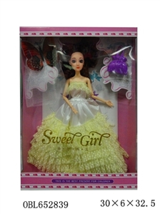 3 d eye lashes twelve joints of high-grade dress princess with accessories - OBL652839