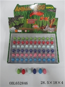 Zhuang 60 grain of inferior smooth color box expansion dinosaur egg - OBL652846