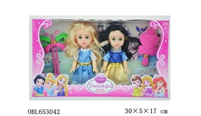 6 inch solid body window box Disney princess - OBL653042