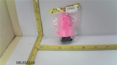 Chain on the pink pig - OBL653166
