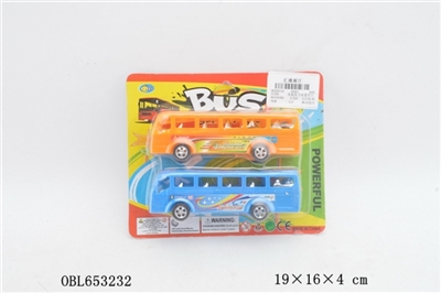 Suction plate back in a double-decker bus - OBL653232