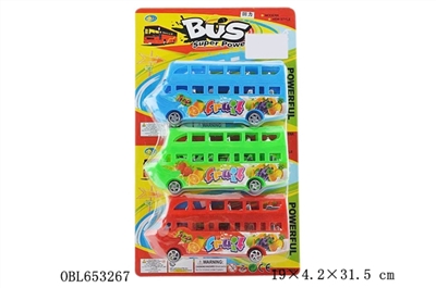 Suction plate back in a double-decker bus - OBL653267