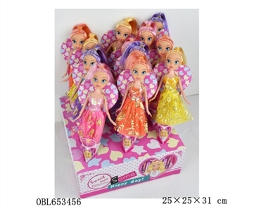 Beautiful faery 12 only 9 inches of solid ice cream - OBL653456