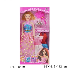 11.5 -inch empty handed barbie - OBL653482