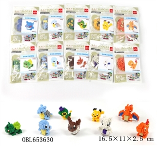 Pocket elf microparticles building blocks - OBL653630