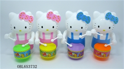 Chain on the drums KITTY cat - OBL653732