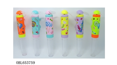 Candy hand fan (sugar) - OBL653759