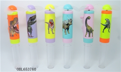 Dinosaurs hand fan (sugar) - OBL653760