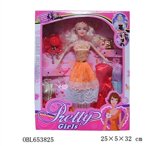 Eleven inches and a half solid body barbie - OBL653825