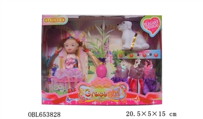 Three and a half inch solid body barbie - OBL653828